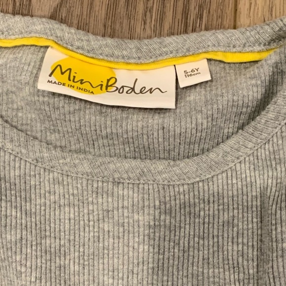 Mini Boden Long Sleeve Star Skater Dress - Picture 3 of 3